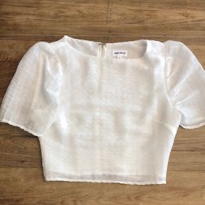 Superdown Crop Blouse